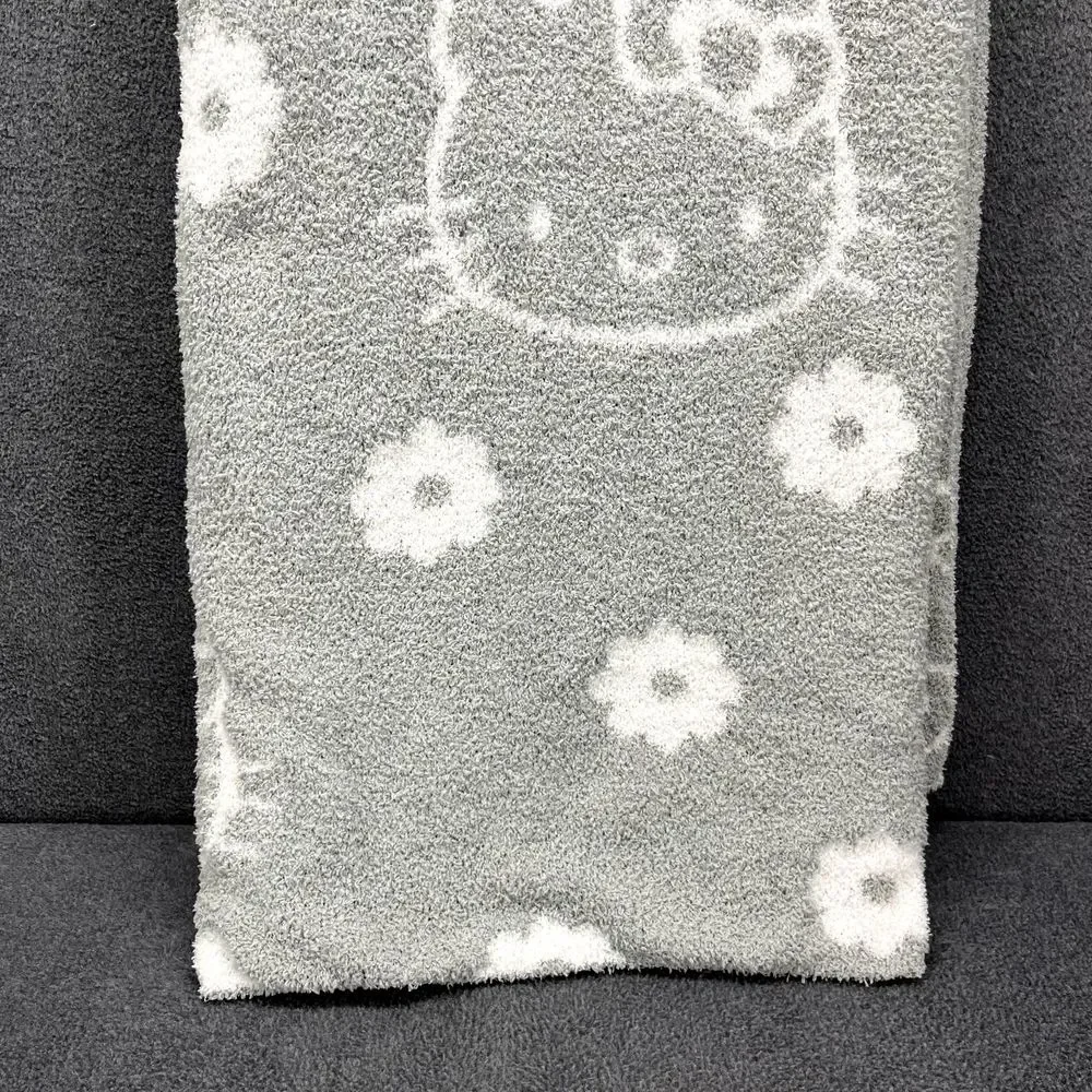 HELLO KITTY Blanket Gray & White Super Soft Throw Blanket‎ 50